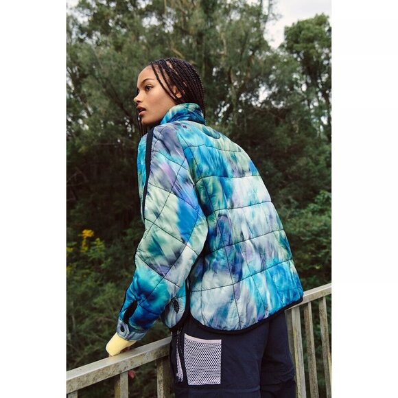 NWT FP Movement Pippa Printed Packable Jacket - Picture 7 of 11